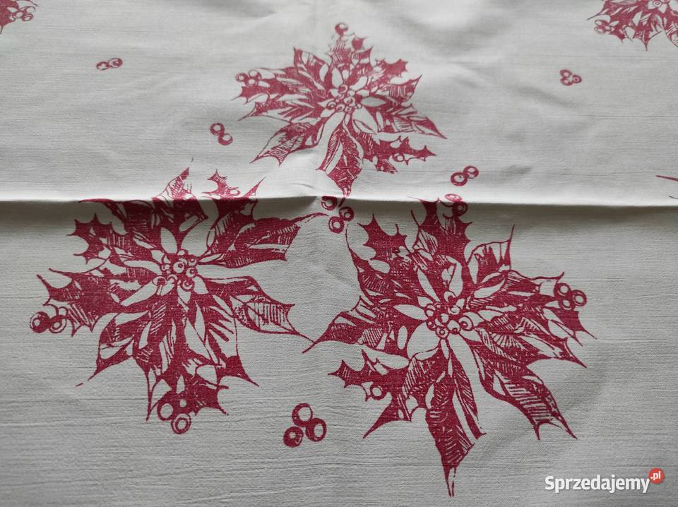 Obrus bawełna 100 PRL 150x110 Dom i Ogród Białystok