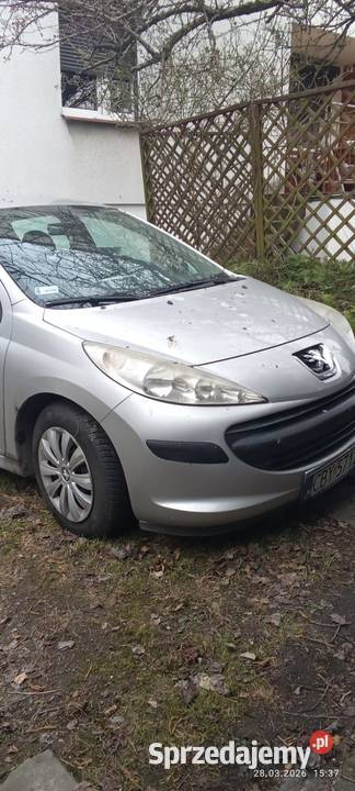 Peugeot 207 benzyna uszkodzony rozrząd Peugeot