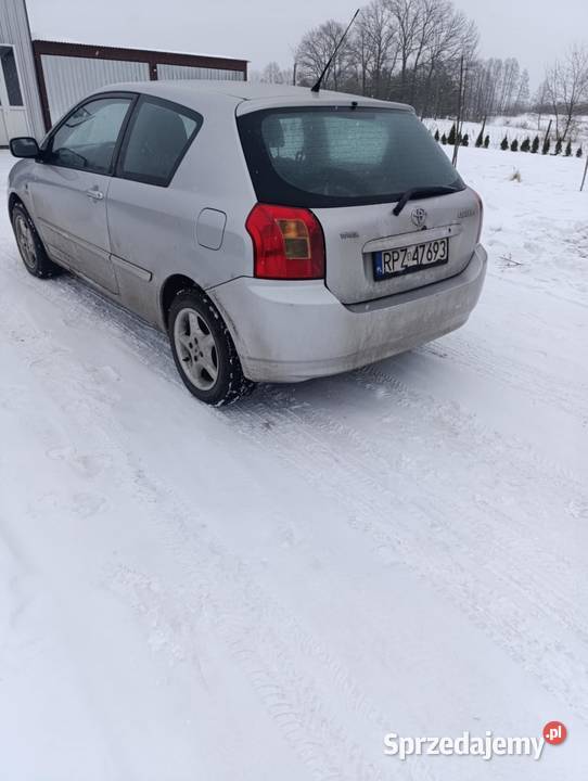 Toyota Corolla 16 vvti przebieg 252 110KM Łukawiec