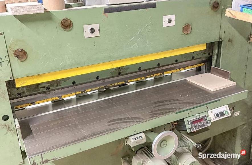 Gilotyna do cięcia forniru JOSTING QFS 1300 Produkcja Juszczyn