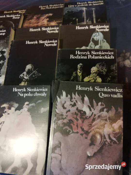 Henryk Sienkiewicz 17 tomów Kraków sprzedam