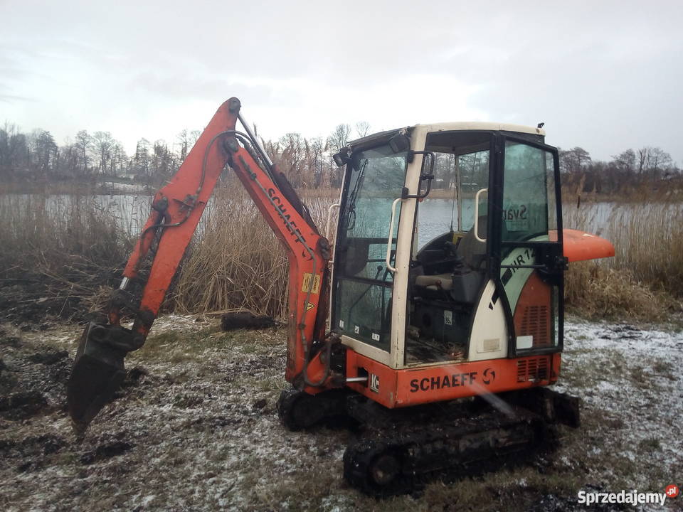 Mini koparaka TEREX SCHAEFF HR 12 Objezierze