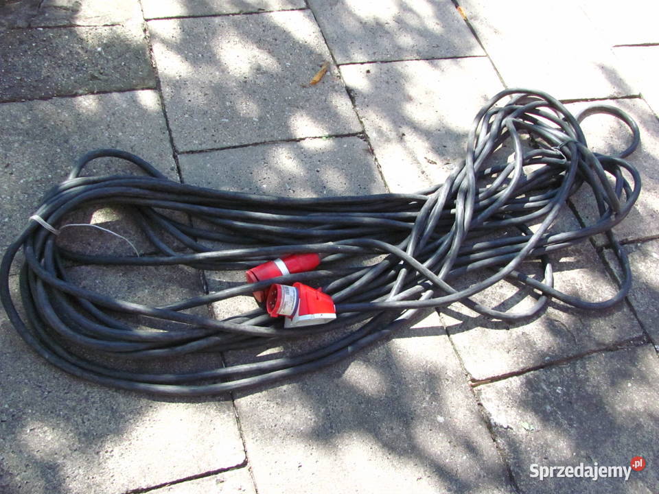Kabel siłowy w gumie przedłużacz budowlany 32A sprzedam