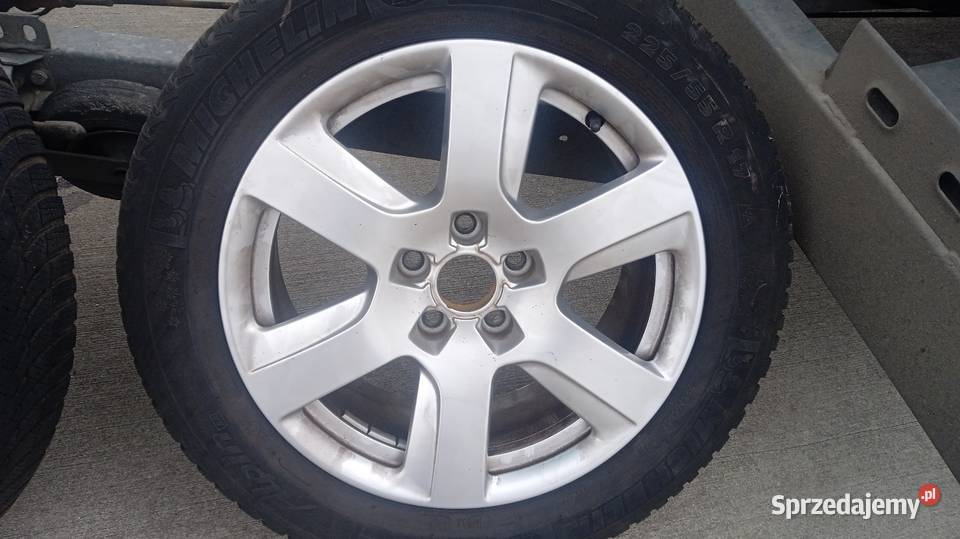 Alufelgi audi VW skoda 5x112 17 opony22555r17 Bolesławiec