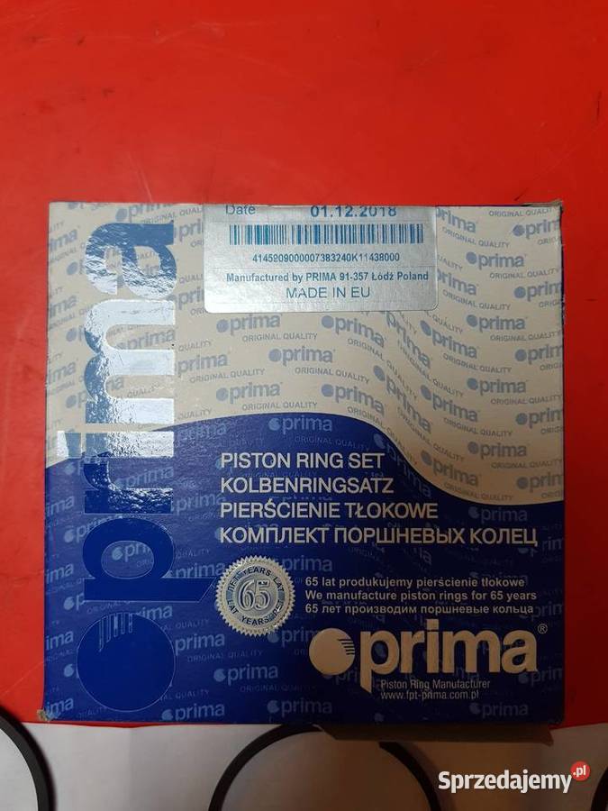 101335000A Komplet pierścieni tłokowych sprzedam