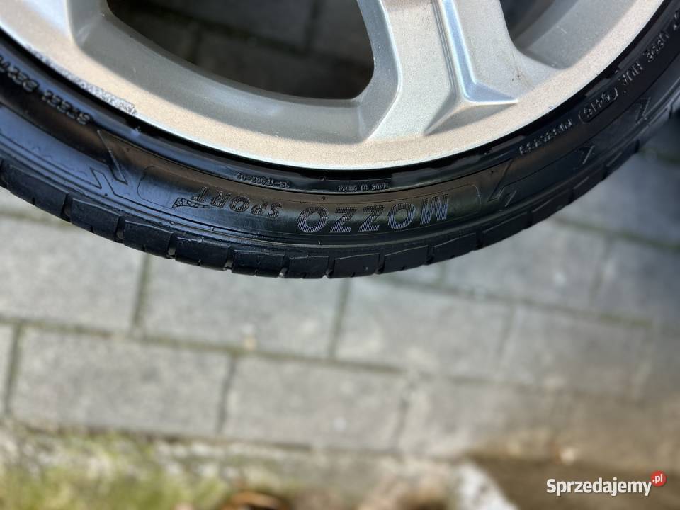 Sprzedam komplet kół alufelg peugeot 4x108 18 Konin