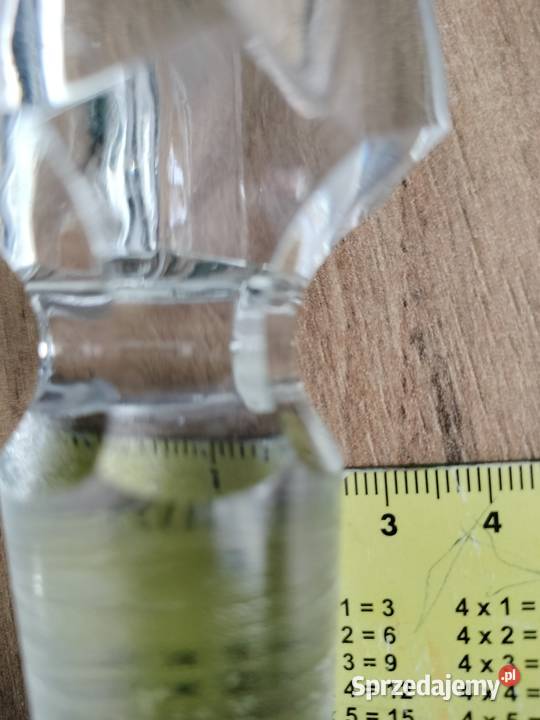 Duży kryształowy korek do karafki