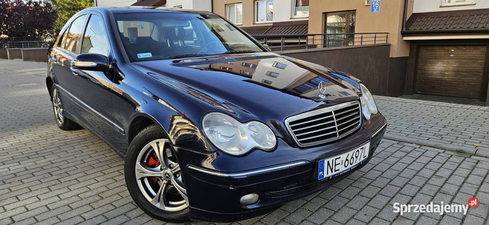Mercedes Benz C klasa 2004r 27 CDI Elegance Zarejestrowany w Polsce Elbląg