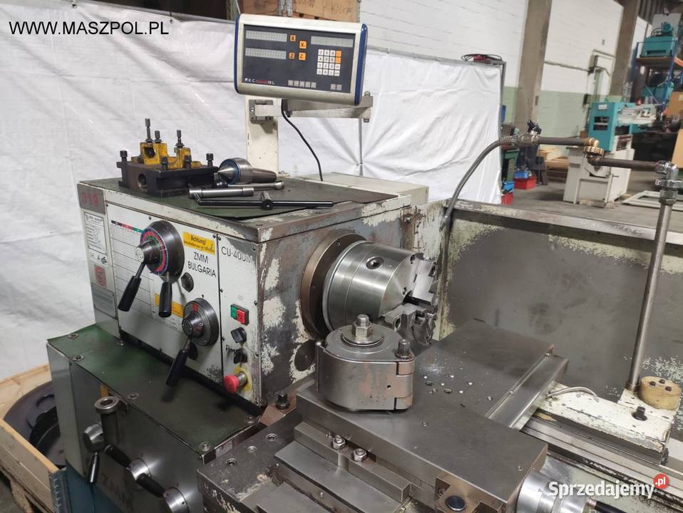 Tokarka uniwersalna CU 400M x 1500 2008 ZMM