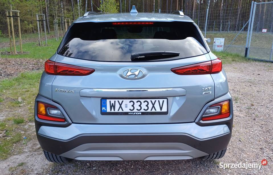 Hyundai Kona I 2019r 16 turbo benzyna 177 4x4 isofix Kona Warszawa
