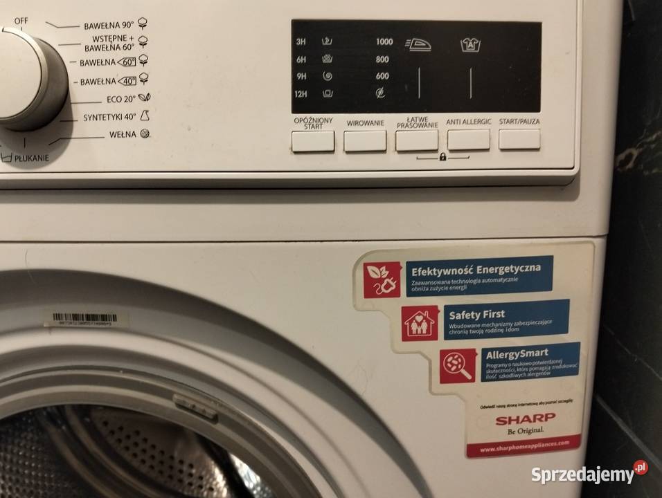 Pralka Sharp Warszawa sprzedam
