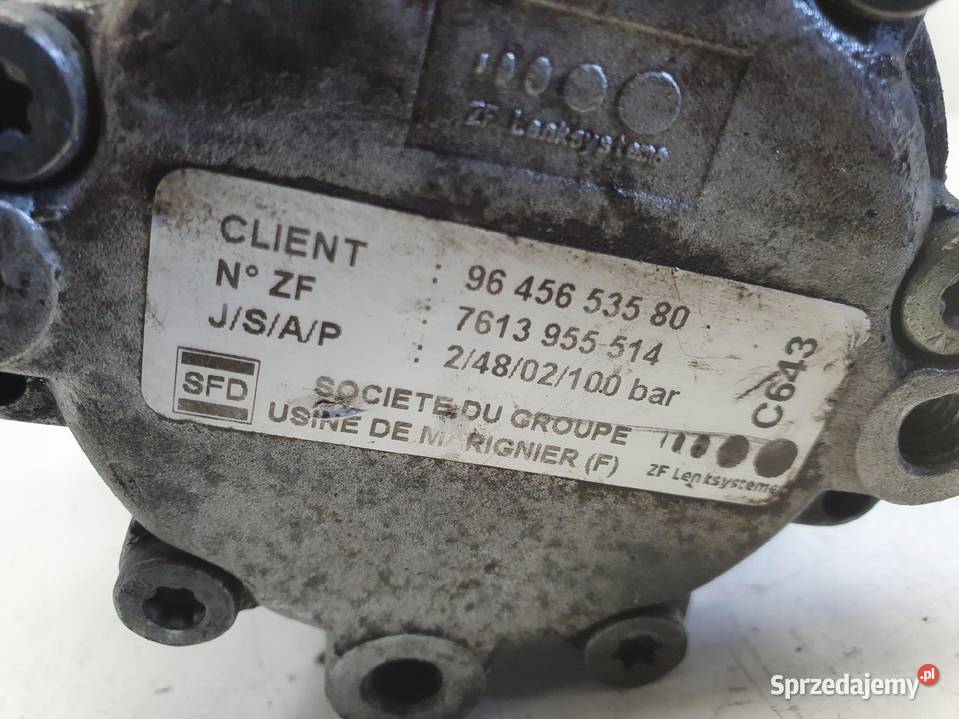 Peugeot Boxer 20 HDI POMPA WSPOMAGANIA Pompy wspomagania Rudka