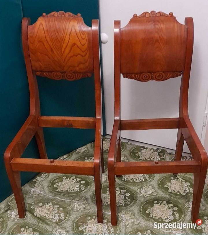 Antyczne krzesła Biedermeier antyk Radzyń Podlaski
