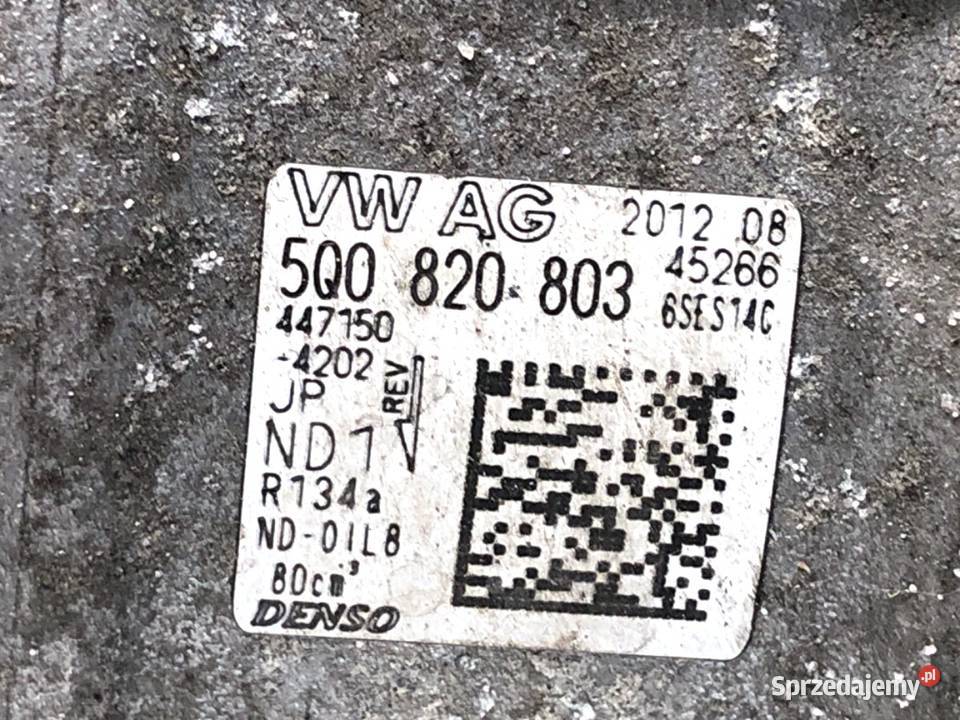 SPRĘŻARKA KLIMATYZACJI SEAT LEON III 5Q0820803 sprzedam