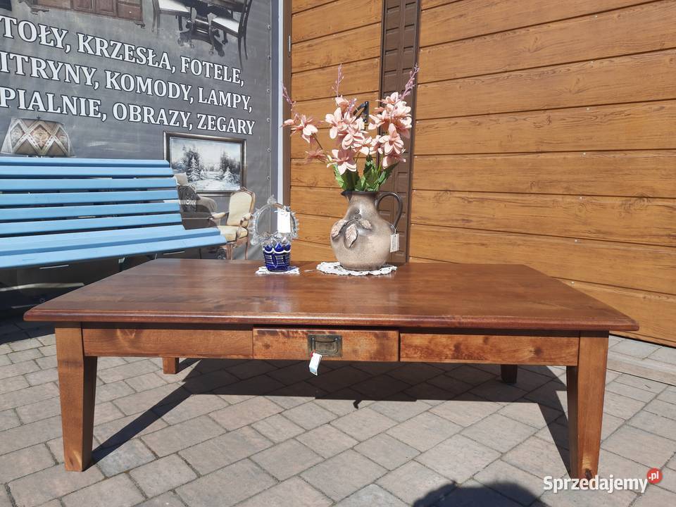 ława z jedną szufladą wielkopolskie Mielnica Duża