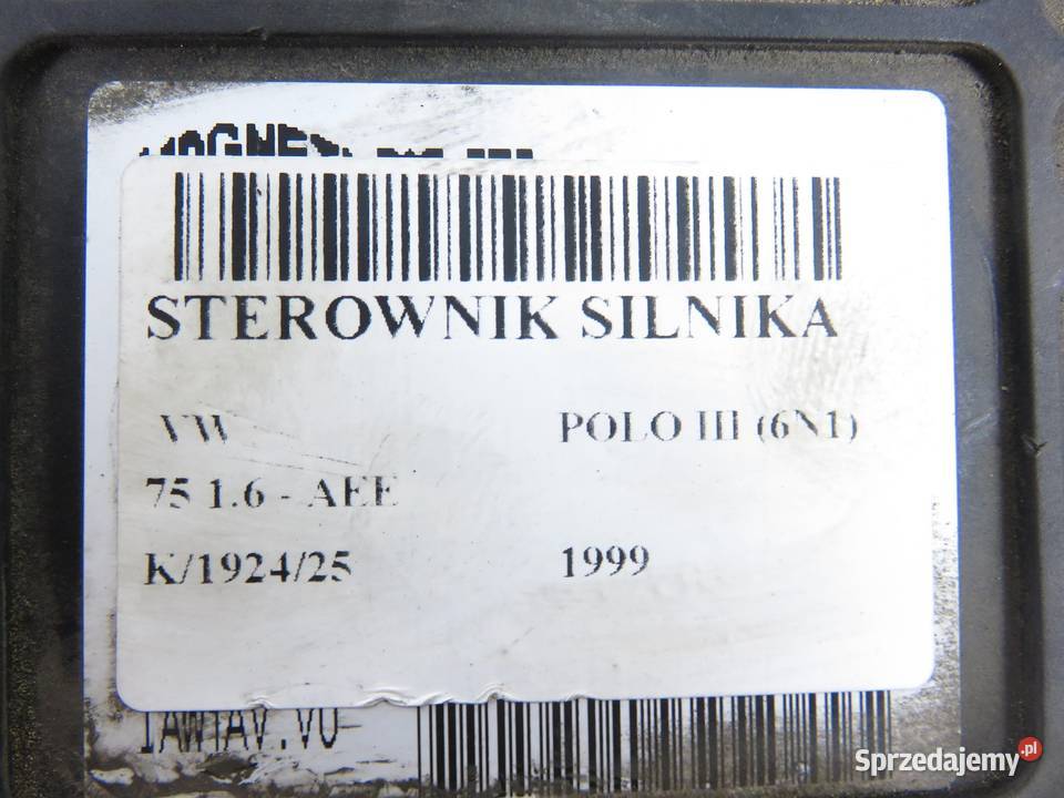 STEROWNIK VW POLO III 6N1 16 6160035503