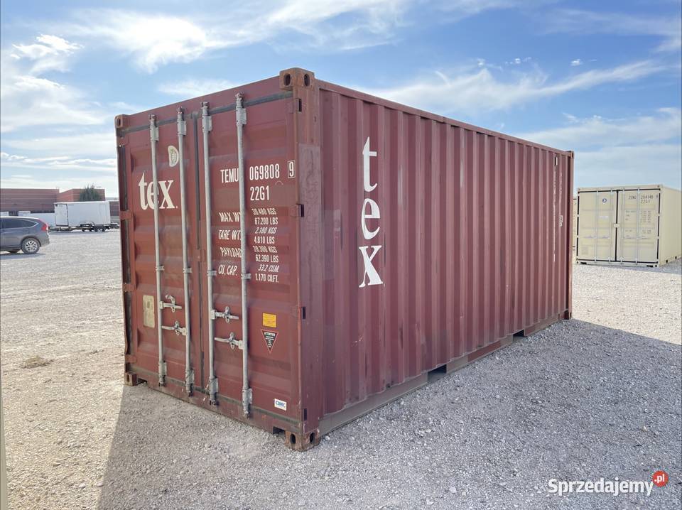 Kontener morski magazynowy 20DV 6 metrowy Bolesławiec