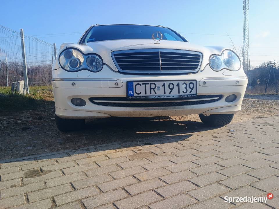 Mercedes w203 27cdi 170 avantgarde Rok produkcji 2003 kujawsko-pomorskie Wąbrzeźno
