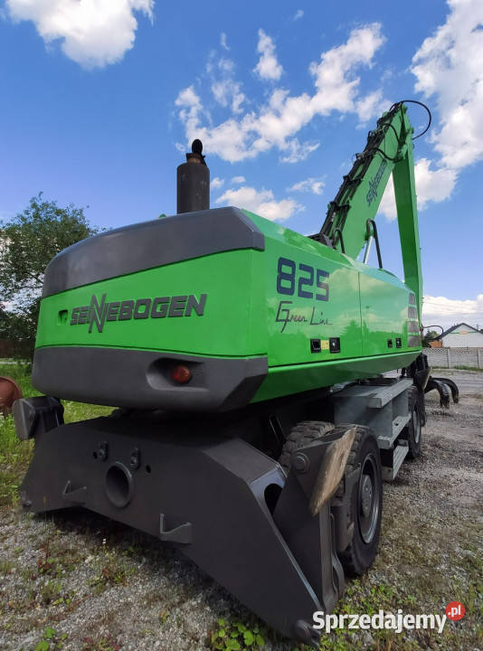 kołowa Sennebogen 825 Przeładunkowa Przemysłowa 15570h Widełki