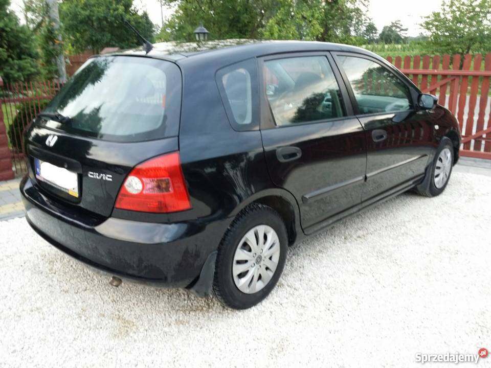 Honda Civic VII 2003r KLIMA 5 Drzwi Ekonomiczna małopolskie Kłyż