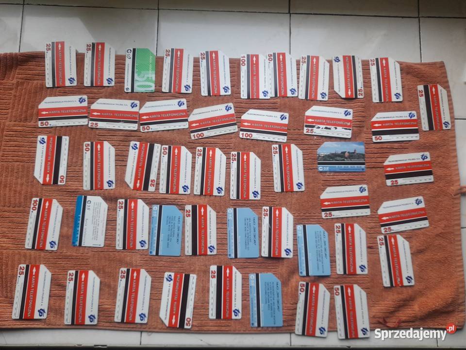 karty telefoniczne 260 sztuk Oleśnica