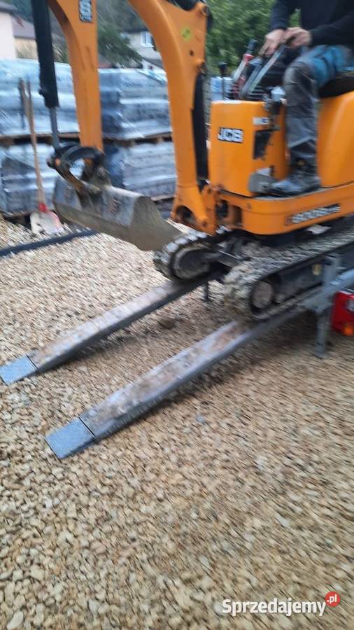 Przyczepa Laweta pod mini koparkę Ładowność 1000 Chrzanów sprzedam
