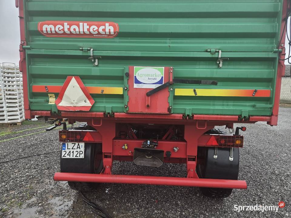 Przyczepa metaltech dbl 12 nieuszkodzony Przyczepy rolnicze Jarosławiec sprzedam