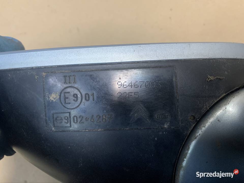 96467083 Lusterko zewnętrzne lewe citroen c4 Ustowo