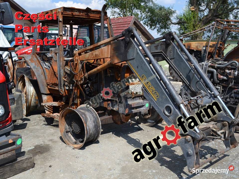 Massey Ferguson 6130 części skrzynia biegów oś Byków sprzedam