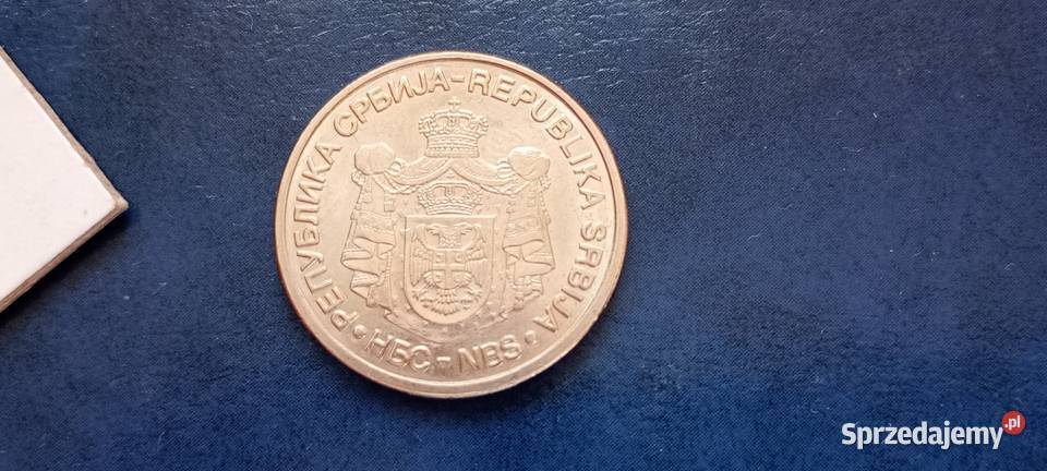 Stare monety 20 dinar 2006 Serbia podkarpackie Lesko