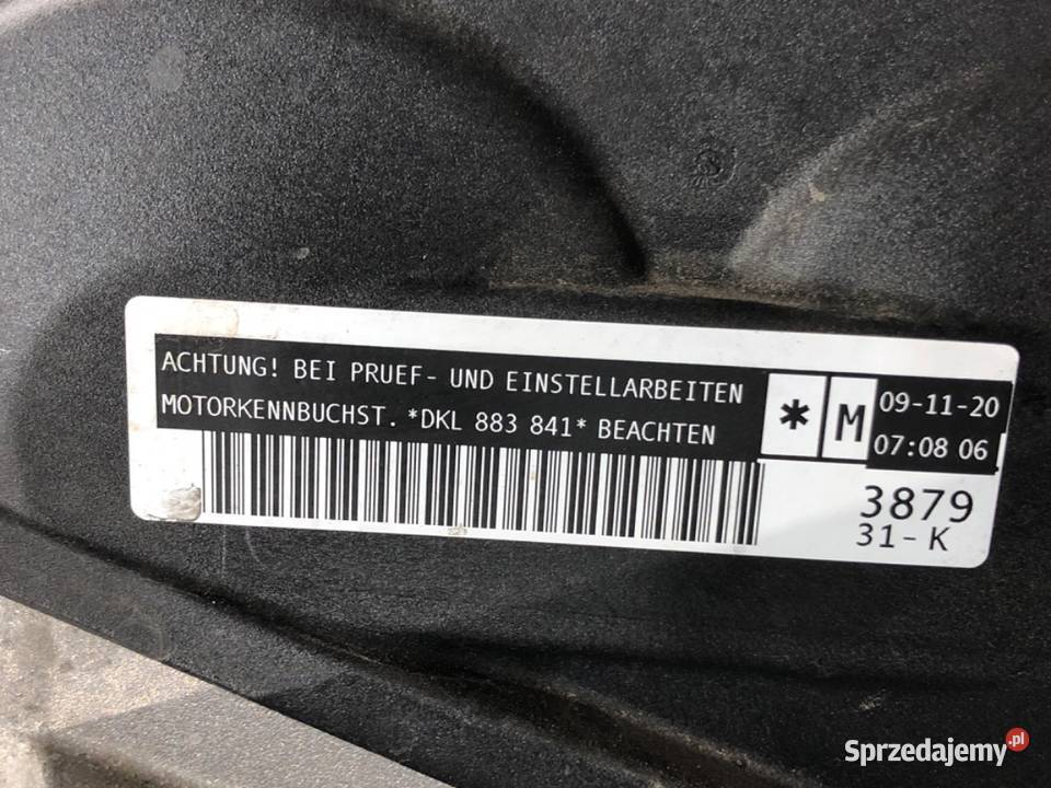 SILNIK SKODA 10 95 DKL FABIA III osobowe