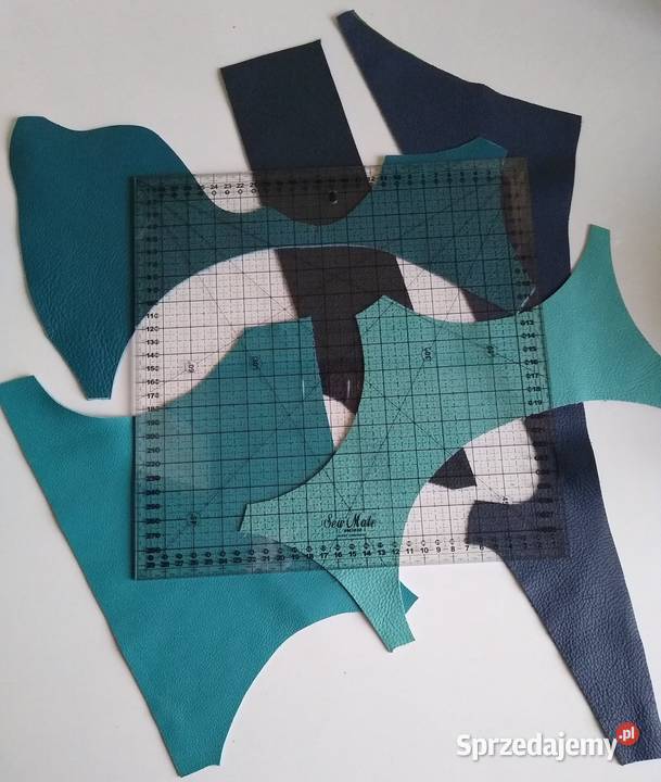 Skóra 200 g Licowa Włoska średnie i małe kawałki Antyki, Sztuka, Kolekcje Gdańsk