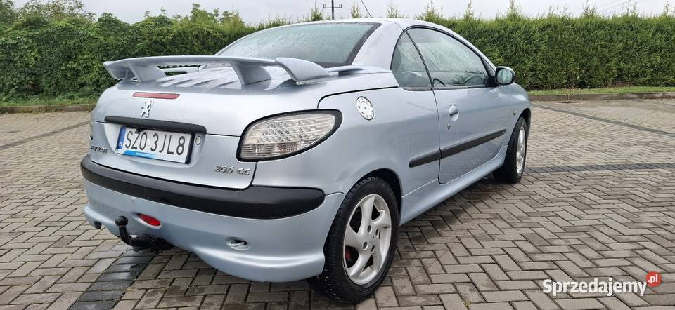 Peugeot 206 CC 16 Benzyna 2001r Rybnik