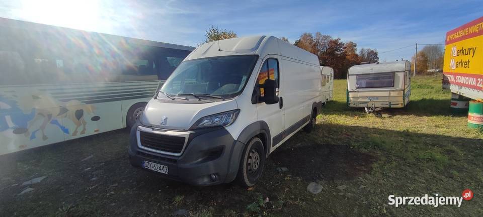 Peugeot Boxer 22 150 2016r uszkodzony 4/5 Radziechowy sprzedam