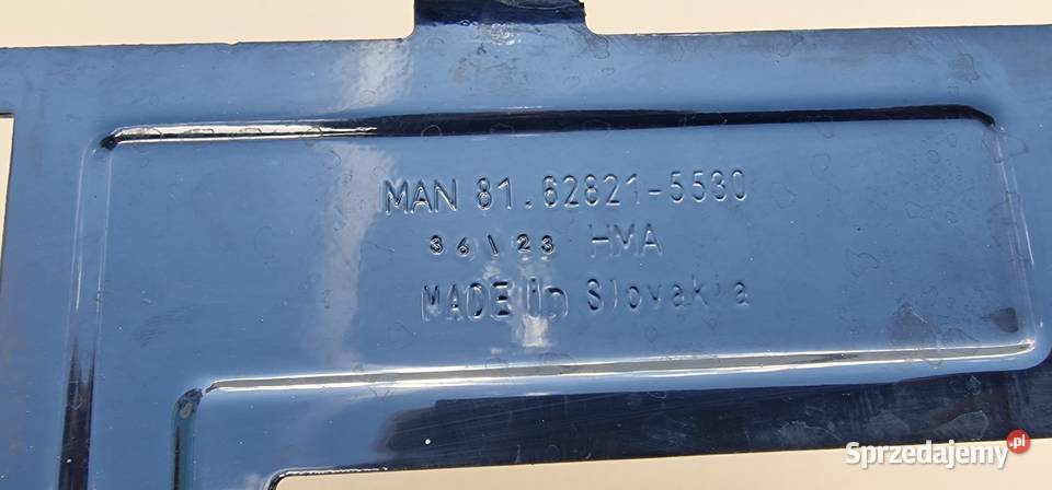 MAN TGX TG3 POPRZECZKA MOCOWANIE ATRAPY GRILLA lubuskie Bieleń
