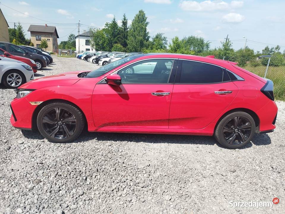 Honda Civic X 15T pełna kamera cofania śląskie Częstochowa