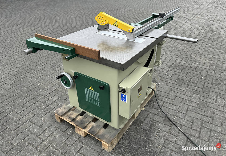 Piła tarczowa z wózkiem pilarka REMA DMMA35 pomorskie Sierakowska Huta