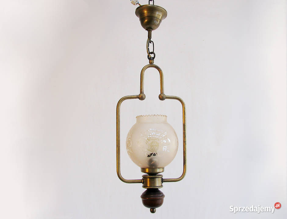 Lampa stylowa mosiądz II Szczecinek