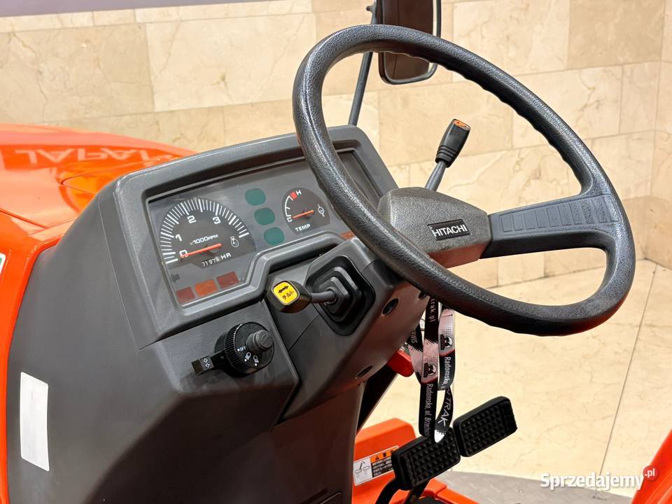 HITACHI NZ215 Mini traktorek Pisemna GWARANCJA Wspomaganie kierownicy Radomsko sprzedam
