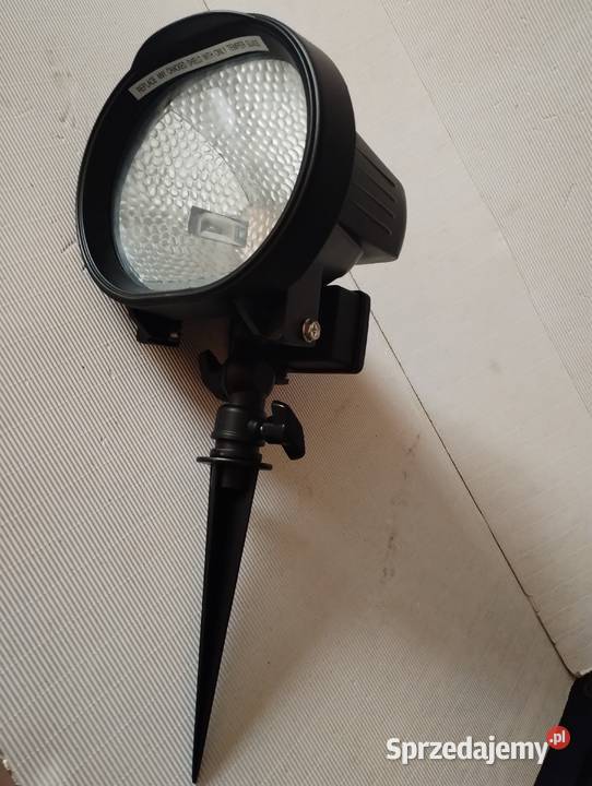 Naświetlacz halogenowy 500W ze szpilką do gruntu Olkusz sprzedam