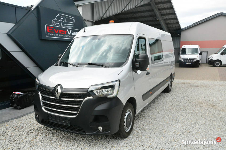 Renault Master master 7 osobowy brygadówka doka wielofunkcyjna kierownica Warszawa