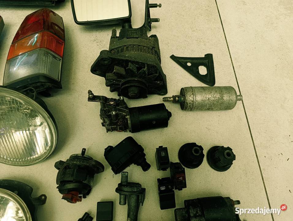 Volkswagen VW Polo I Golf Lampa Lusterko Zielona Góra