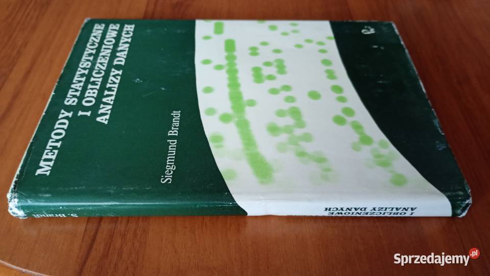 Metody statystyczne i obliczeniowe analizy Gdańsk sprzedam