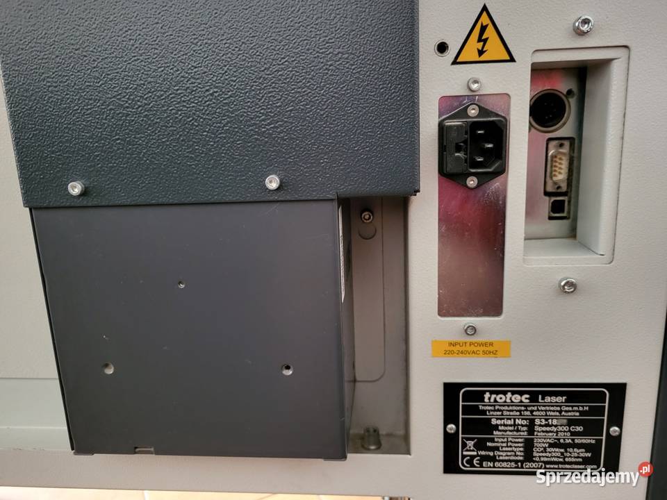Laser Trotec Speedy 300 C30 30W CO2 Grawerka Kraków