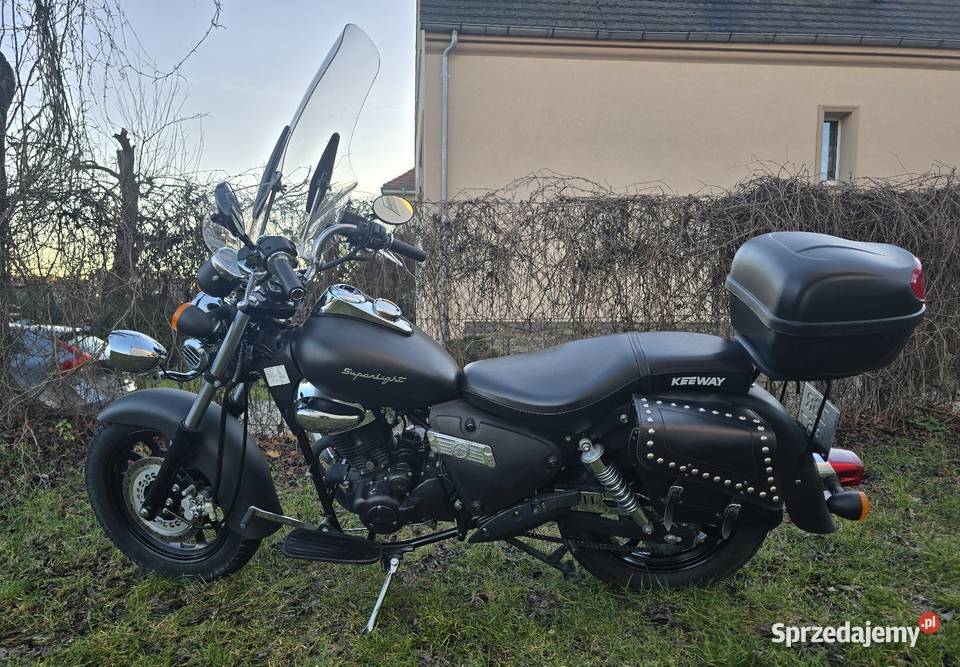 Keewey Superlight 125 dużo dodatków na katB nieuszkodzony Keeway Gorzów Wielkopolski