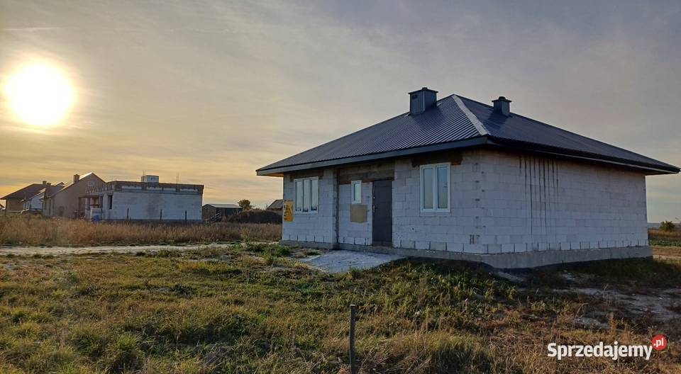 Dom 76m2 plus poddasze Działka 10 arów Annopol 1000m2