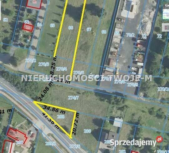 sprzedaży gruntu Kuczów 3300m2