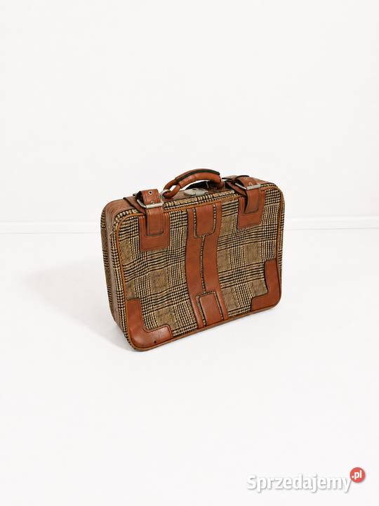 Stylowa Walizka Vintage Retro Lata 7080 Poddębice