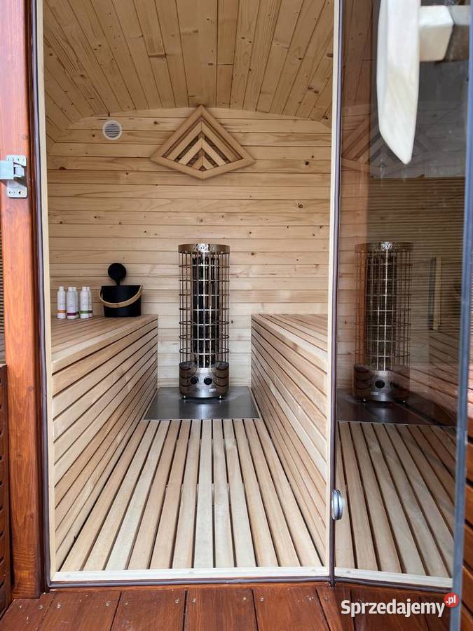 Sauna Ogrodowa 3 m z piecem elektrycznym HARIVA małopolskie Kraków