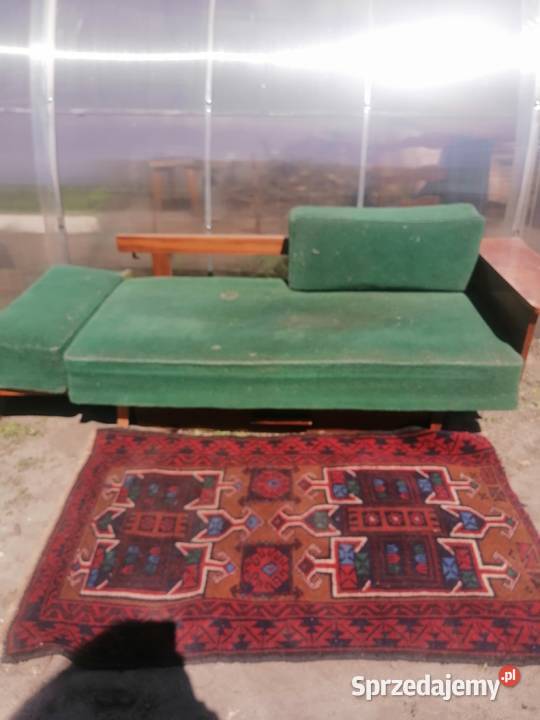 Zabytkowa sofa skandynawska rozkładana unikat Meble Antyki, Sztuka, Kolekcje Jędrzejów
